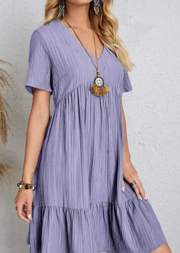 Enora – Kjole elegant som fremhever den barriga