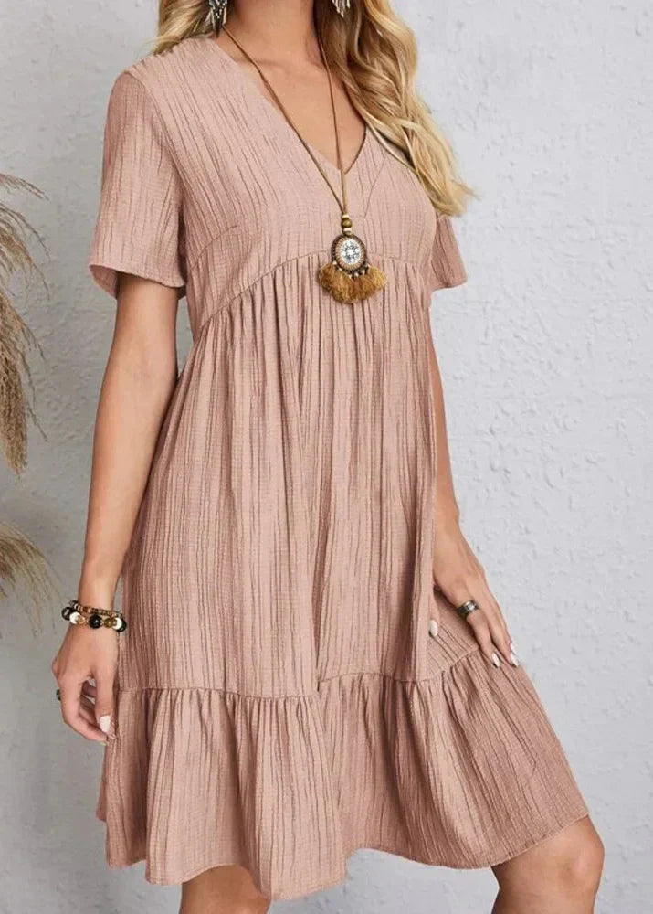 Enora – Kjole elegant som fremhever den barriga