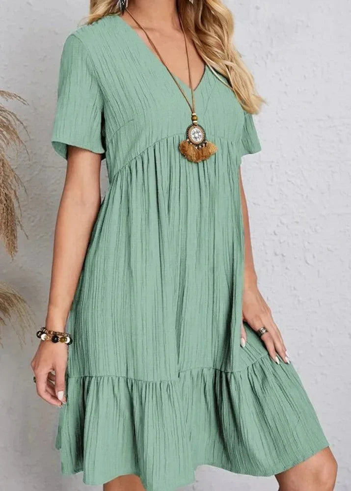 Enora – Kjole elegant som fremhever den barriga