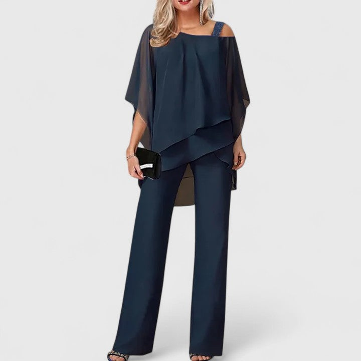Serenity – Elegant Tvådelad Byxset